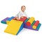 7-Piece Kids Foam Climbing Blocks Set with Colorful Soft Play Shapes for Motor Skill Growth